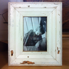 4x6 Salvaged Wood Frame - White
