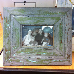 4x6 Salvaged Beadboard Frame-Gray