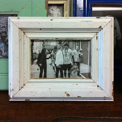 4x6 Salvaged Wood Frame - White 3