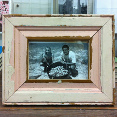 4x6 Salvaged Wood Frame -assorted colors