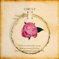 14k Gold Circle Earrings