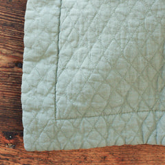 Quilted Linen Shams