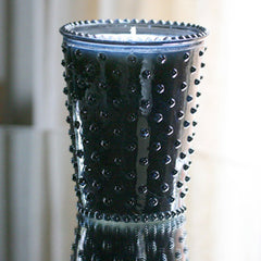 Aubergine Hobnail Candle