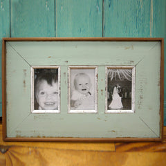 3-Spot Wood Frame